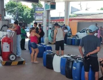 Escassez de combustível chega a Santana; filas cada vez maiores em Macapá