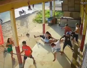 Foice, facas e pancadaria: 5 são presos por homicídio