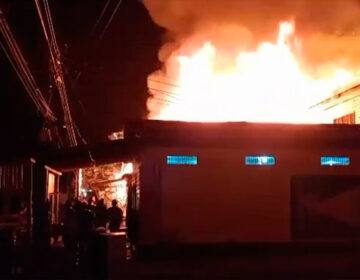 Incêndio atinge comunidade de passarelas no Sul do Amapá