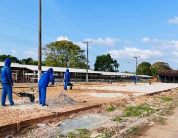 Após 8 anos sem manutenção, parque passa por obras antes da Expofeira