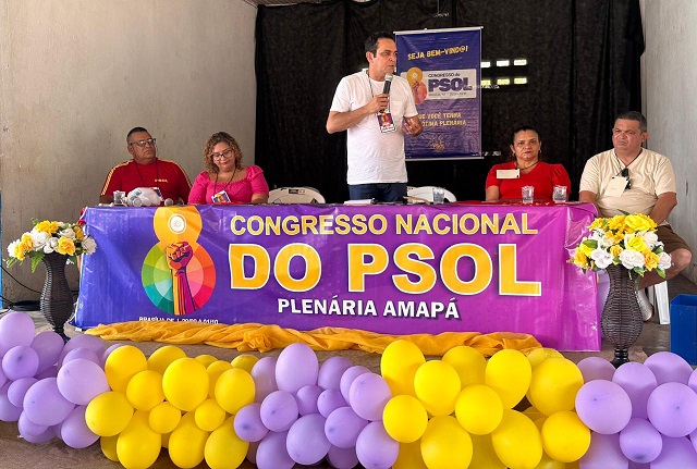 Paulo Lemos preside o PSOL por mais dois anos