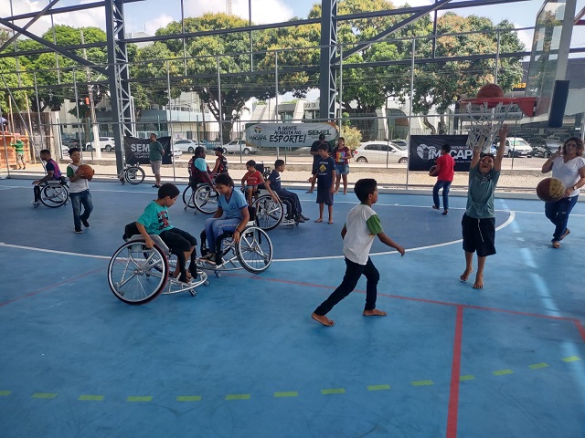 Projeto abre o esporte para pessoas com deficiência em Macapá