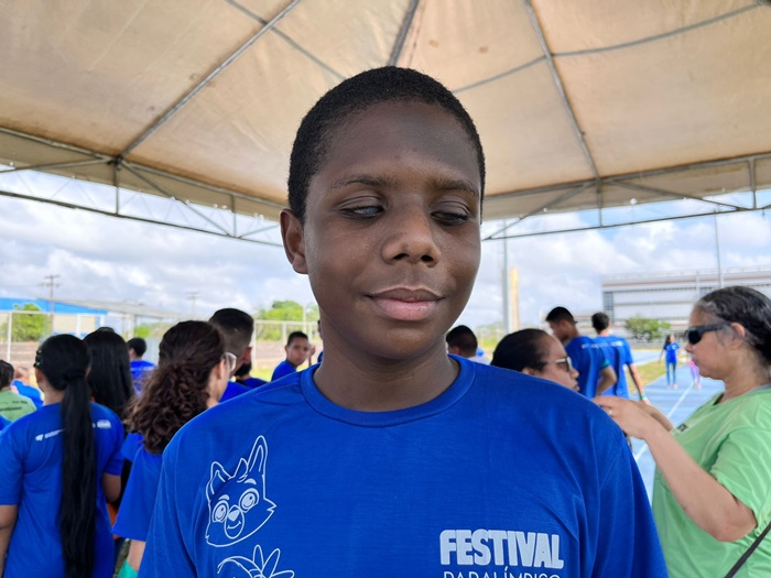 “Me sinto incluído e conheci pessoas como eu”, diz adolescente em Festival Paralímpico