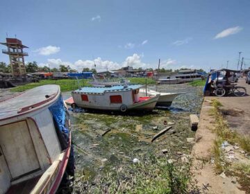 Porto símbolo de Macapá, Igarapé das Mulheres permanece assoreado