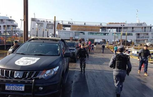 Condenado a 16 anos por homicídio é preso em embarcação no Porto do Grego