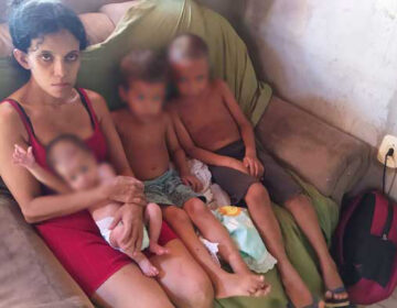 Doente, abandonada e com 5 filhos