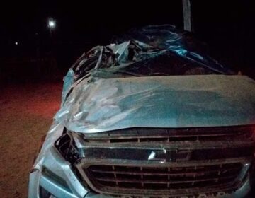 Filha de vereador atirada para fora do carro se recupera