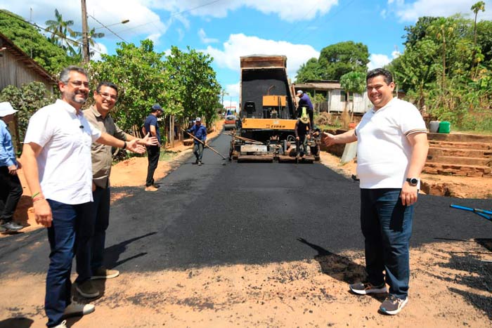 Em Oiapoque, 31 ruas e ramal que conecta 30 aldeias serão asfaltados