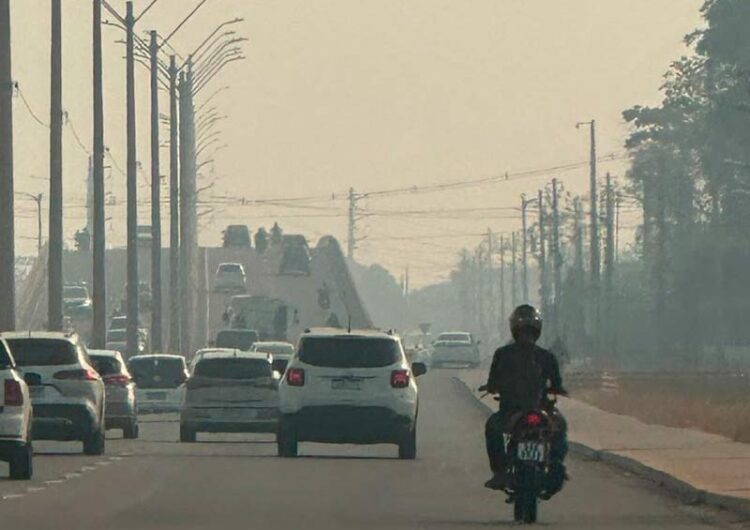Fumaça de queimadas invade Macapá e outros municípios