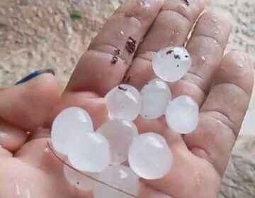 Amapá registra chuva de granizo