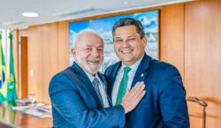 Lula, Clécio, Alcolumbre e Randolfe visitam sonda da Petrobras no Amapá