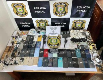 Iapen apreende 46 celulares em ação que tenta ‘calar’ crime organizado