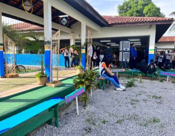 “Me sinto mais motivada a estudar”, diz aluna em reinauguração de escola