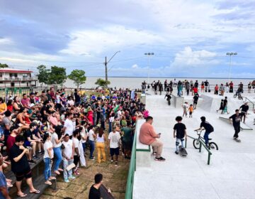 “É como um sonho”, diz jovem skatista sobre o Skate Park