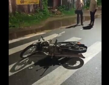Motociclista morre em colisão com carro conduzido por motorista alcoolizado