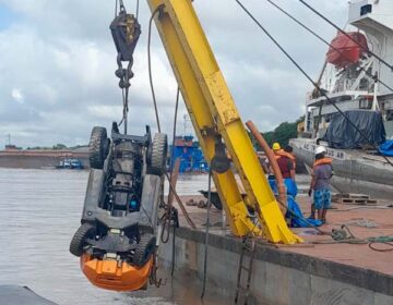 Mistério: Equipes retiram empilhadeira, mas não encontram operador