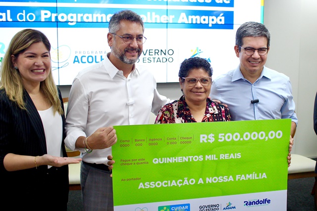 Instituições recebem R$ 7,2 milhões para a assistência social no Amapá