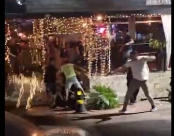 Briga em bar termina em tiros