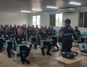 Guarda Civil inicia treinamento armado em Macapá