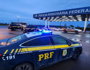 Equipe da PRF sofre grave acidente na BR-156