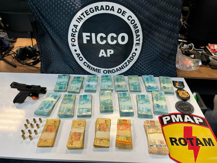 Plano de assalto: policiais encontram R$ 163 mil em casa de suspeito roubaria sindicato