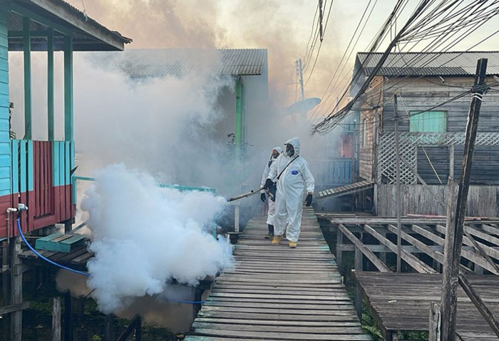Dengue: Oiapoque chega a mais de 320 casos e estado recorre ao fumacê