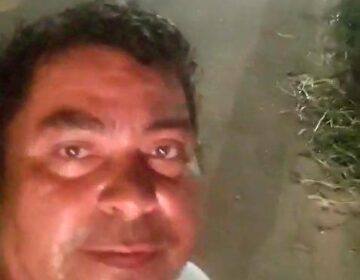 Morador flagrado descartando lixo em canal se identifica e dá até endereço