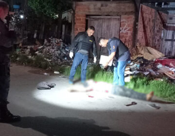 Suspeito de furtos é executado a tiros