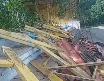 Após teto da arquibancada desabar, estádio será reformado