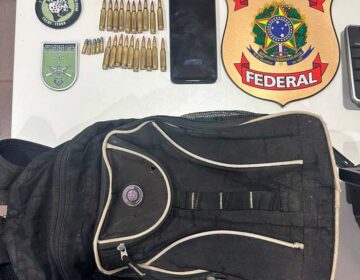 Caseiro é preso com munição para fuzil