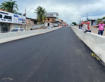 Ponte Sérgio Arruda: obras chegam à fase final de acabamento