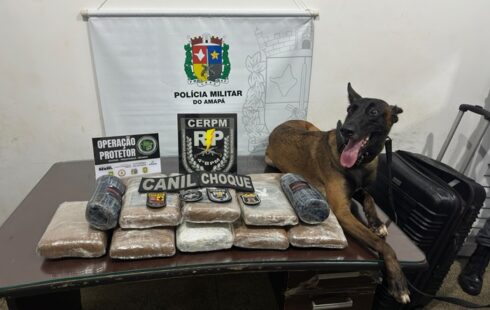 Bope apreende 13 kg de drogas em embarcação vinda do Pará