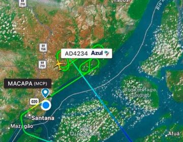 Arremetida e voltas em círculos: aviões não conseguem pousar em Macapá
