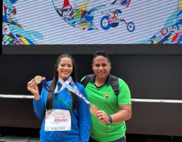 Wanna recebe medalha mundial: ‘basta não desistir’