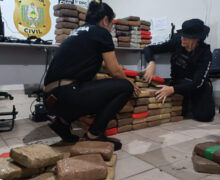 Polícia Civil apreende mais de 200 kg de drogas