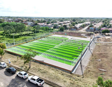 Com emenda de Randolfe, nova praça esportiva é construída na zona norte
