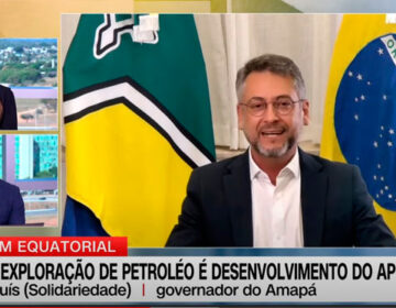 À CNN, Clécio defende petróleo’ e diz que AP vai explorar energia solar e eólica