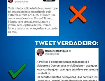 Após atentado contra Trump, senador do AP é alvo de fake