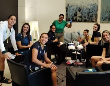 Manicure de jogadoras brasileiras, amapaense é ‘medalha de ouro’ em simpatia na França