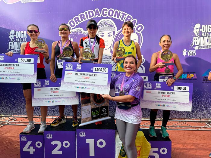 Macapá faz a 1ª Corrida de Combate ao Feminicídio