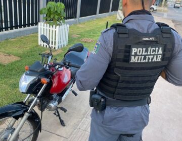 Polícia recupera 10ª moto furtada do pátio do Detran
