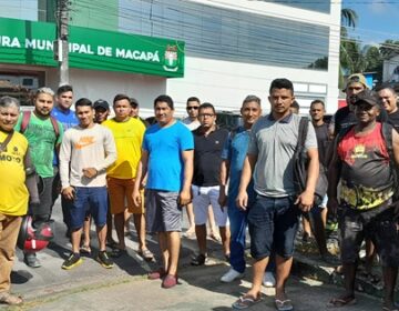Operários da reforma do prédio da prefeitura dizem não receber há 2 meses