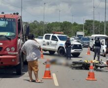 Reboque para na pista e jovem recém-concursado da PM morre ao colidir na traseira