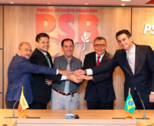 PSB anuncia apoio à candidatura de Davi à presidência do Senado