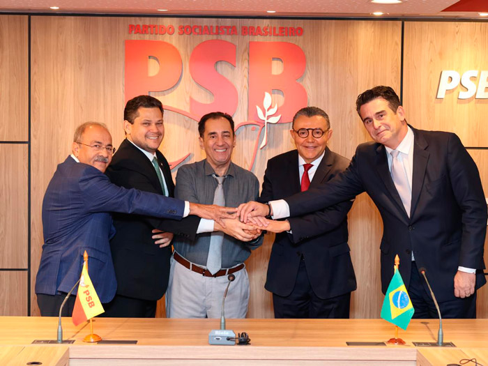 PSB anuncia apoio à candidatura de Davi à presidência do Senado