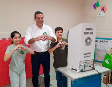 “É no 1° turno”, diz Furlan ao votar