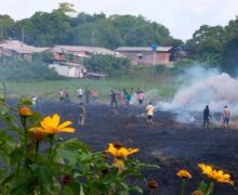 Incêndio leva pânico a moradores de Amapá