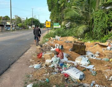 Lixeira começa a se formar em Área de Proteção Ambiental da Fazendinha