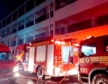 Incêndio atinge depósito da Avicap no Centro Comercial de Macapá