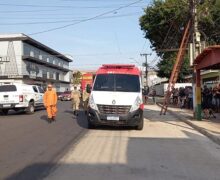 Técnico de internet morre ao pegar choque elétrico em emaranhado de fios